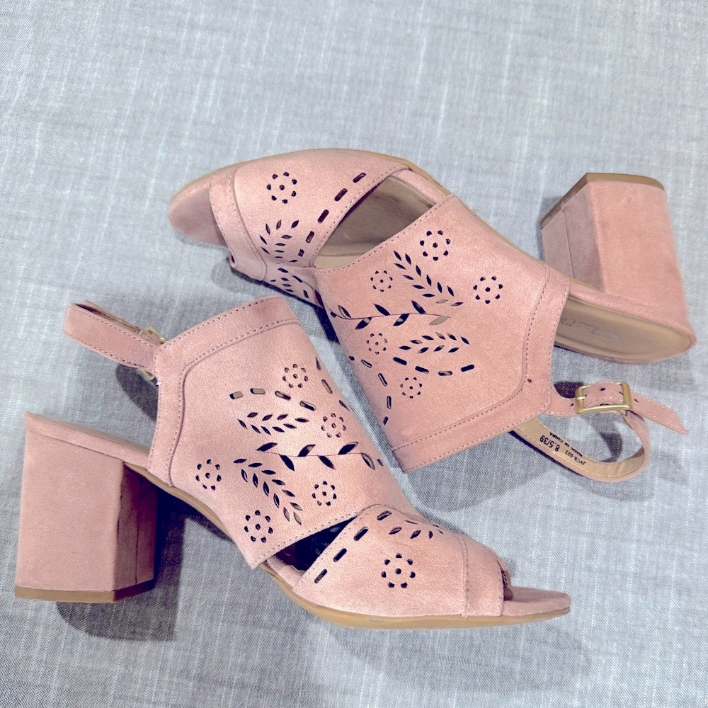 Pink/Blush Heels